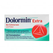 Купить Долормин экстра (Ибупрофен) таблетки №30! в Хабаровске